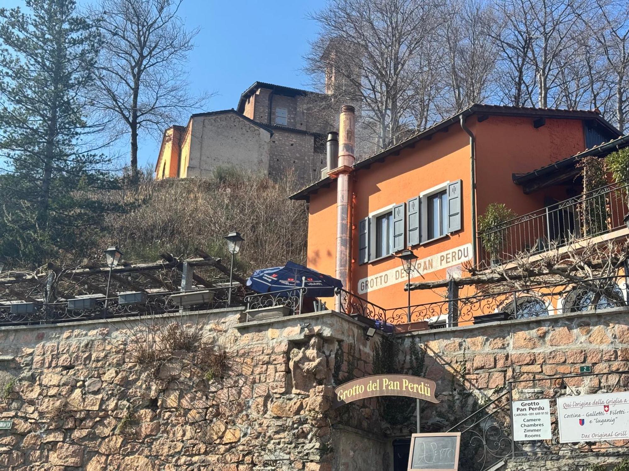 Grotto Del Pan Perdue Bed & Breakfast Lugano Bagian luar foto
